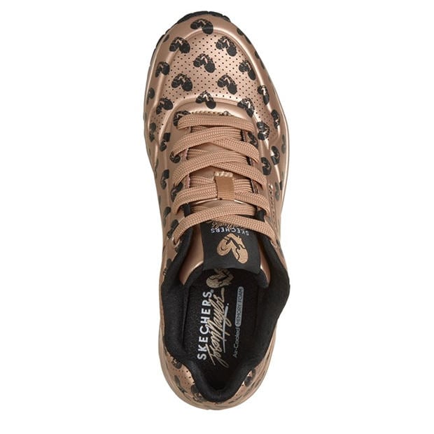 Rose Gold - Skechers - Women's Casual Low-Top Trainers