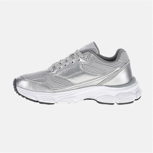 Mushroom Gray - Lotto Sport Italia - Women's Low-Top Trainers