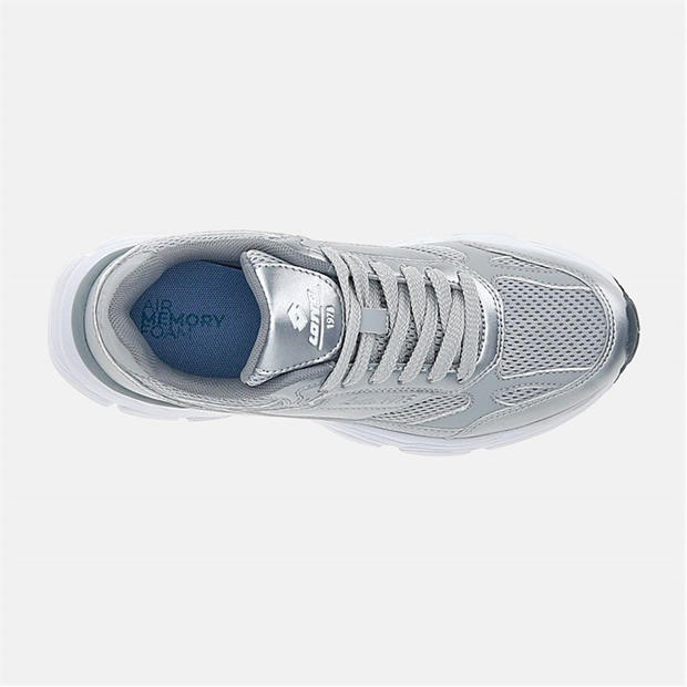 Mushroom Gray - Lotto Sport Italia - Women's Low-Top Trainers