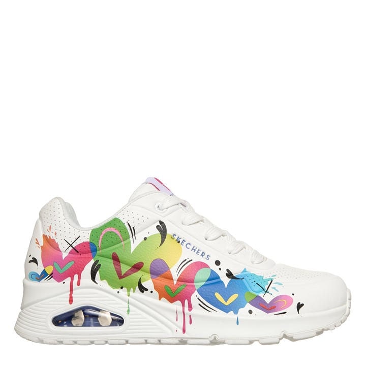 Skechers Women's  Casual Low-Top Trainers in Size 7, Sports Direct