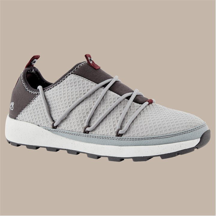 Craghoppers Women's Grey Locke Pack Low-Top Trainers in Size 6, Sports Direct