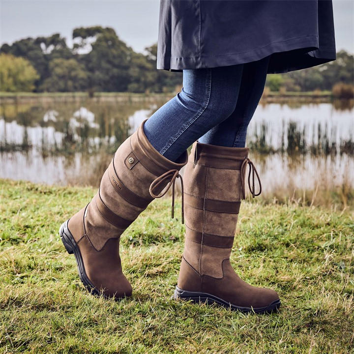 Dublin Women's Brown River Boots Iv in Size 5, Sports Direct