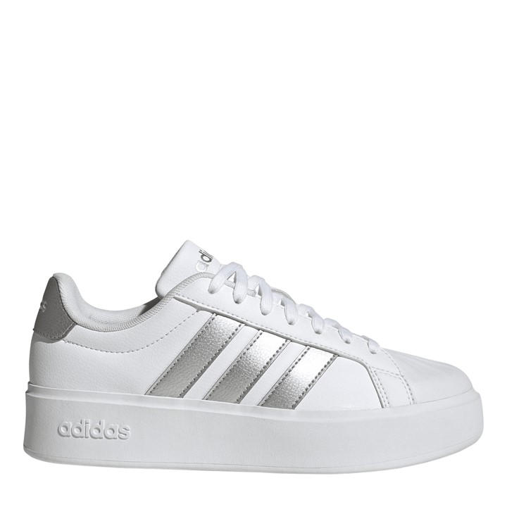 Adidas Women's White Streetalk Bold Trainers in Size 6.5, Sports Direct