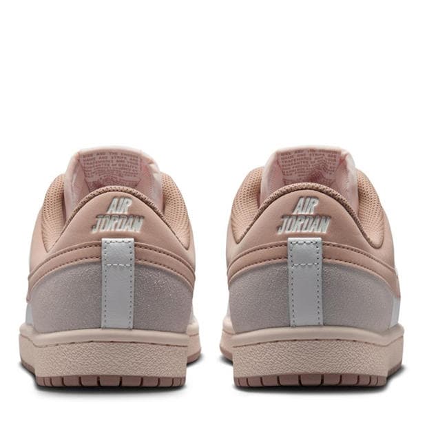 White/Brown - Air Jordan - Women's Low-Top Trainers