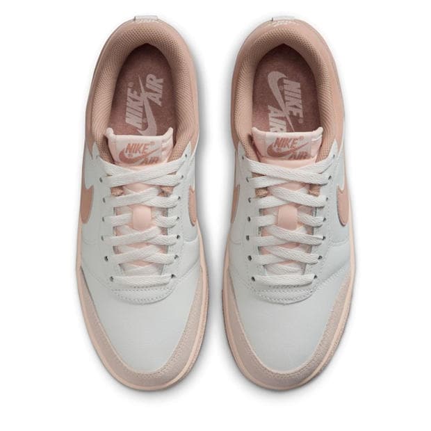 White/Brown - Air Jordan - Women's Low-Top Trainers