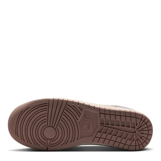 White/Brown - Air Jordan - Women's Low-Top Trainers