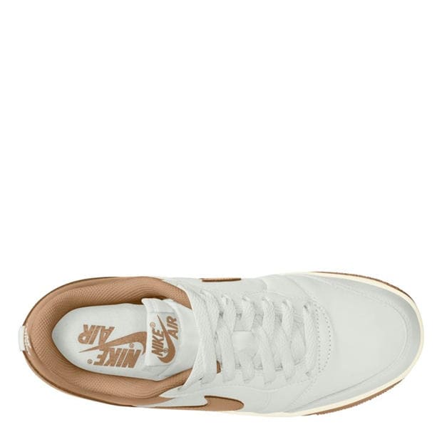 White/Brown - Air Jordan - Women's Low-Top Trainers
