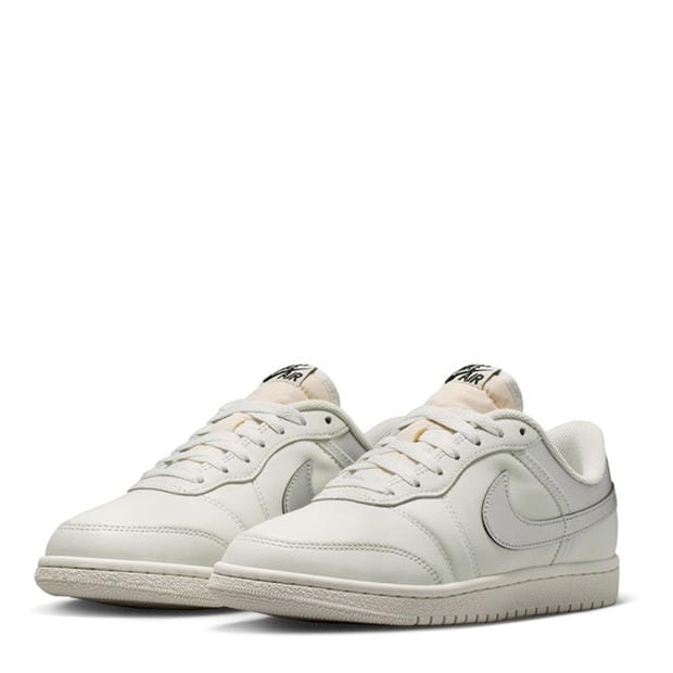 White/Silver - Air Jordan - Women's Low-Top Trainers
