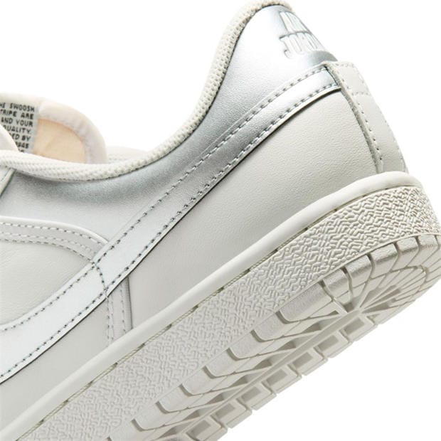 White/Silver - Air Jordan - Women's Low-Top Trainers