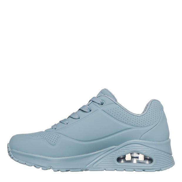 Grey - Skechers - Women's Classic Low-Top Trainers