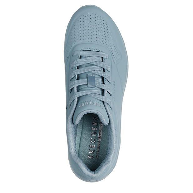 Grey - Skechers - Women's Classic Low-Top Trainers