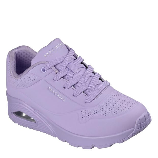 Purple - Skechers - Women's Classic Low-Top Trainers