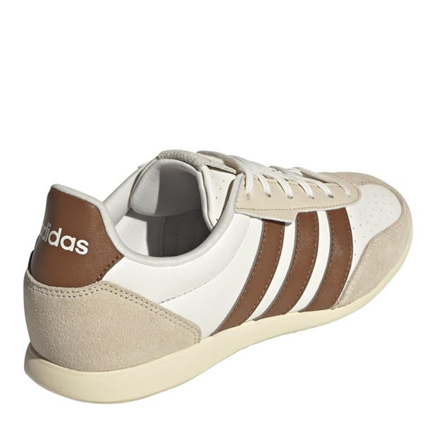 Off White/Brown - adidas - Women's Low-Top Trainers