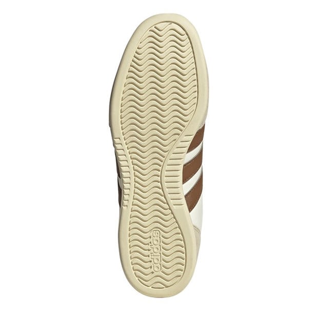 Off White/Brown - adidas - Women's Low-Top Trainers