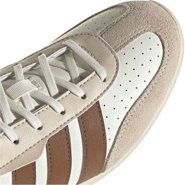 Off White/Brown - adidas - Women's Low-Top Trainers