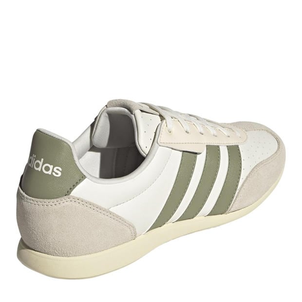 Off White/Green - adidas - Women's Low-Top Trainers