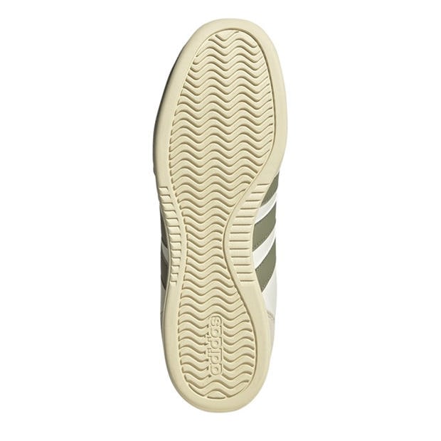 Off White/Green - adidas - Women's Low-Top Trainers