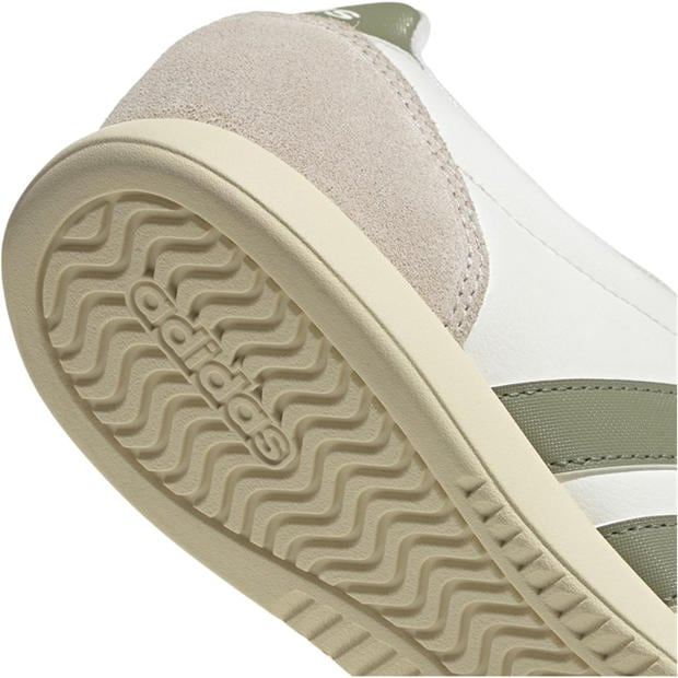 Off White/Green - adidas - Women's Low-Top Trainers