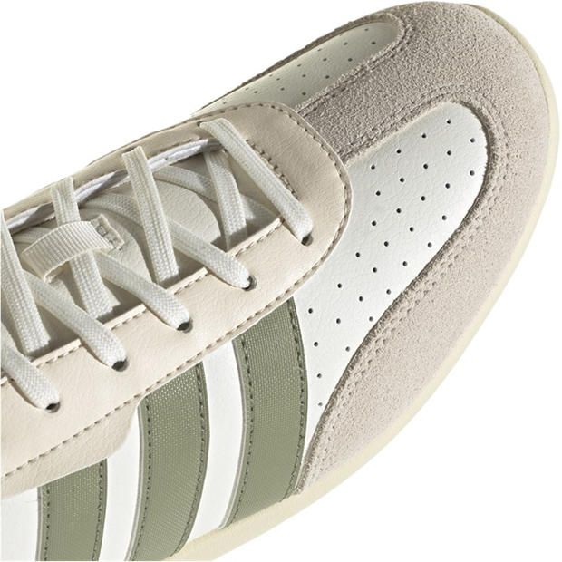 Off White/Green - adidas - Women's Low-Top Trainers