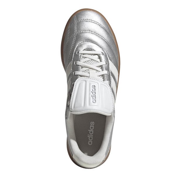 Silver/Gum - adidas - Women's Mundial Low-Top Trainers