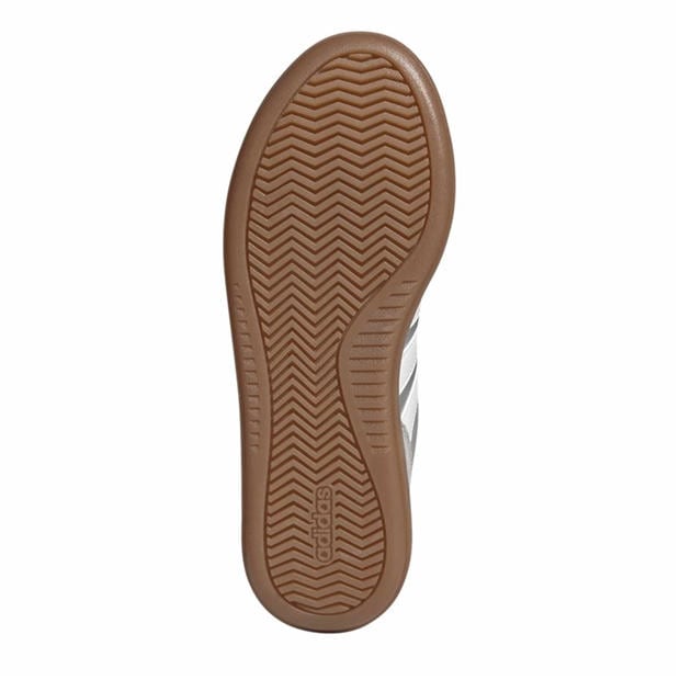 Silver/Gum - adidas - Women's Mundial Low-Top Trainers
