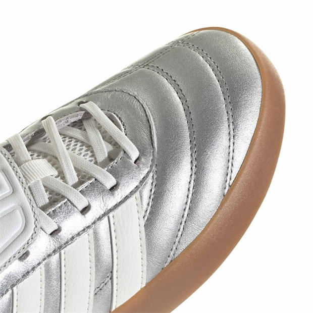Silver/Gum - adidas - Women's Mundial Low-Top Trainers