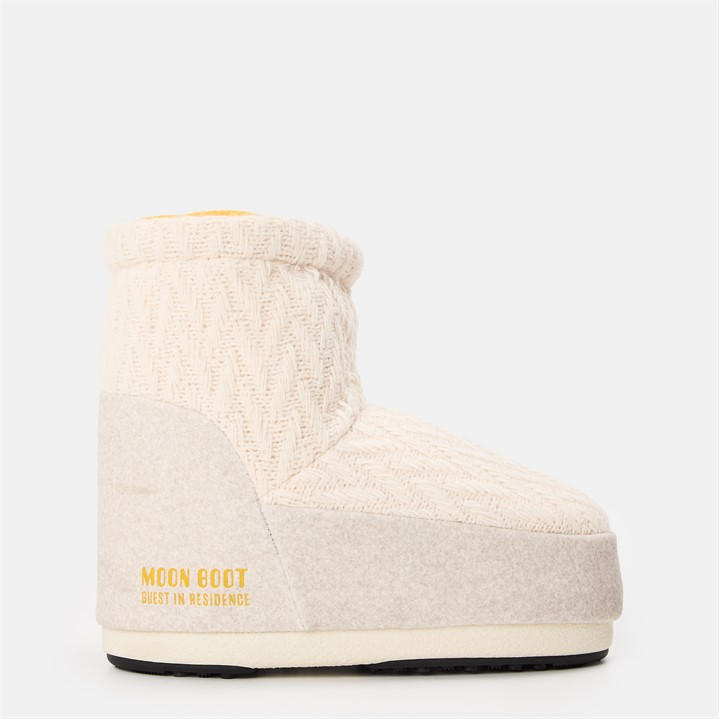 Moon Boot Women's White Nolace Snow Boots in Size 6, Sports Direct