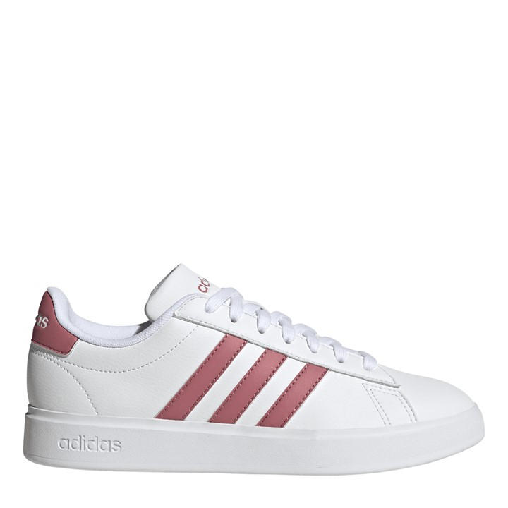Adidas Women's White Low-Top Trainers in Size 4.5, Sports Direct
