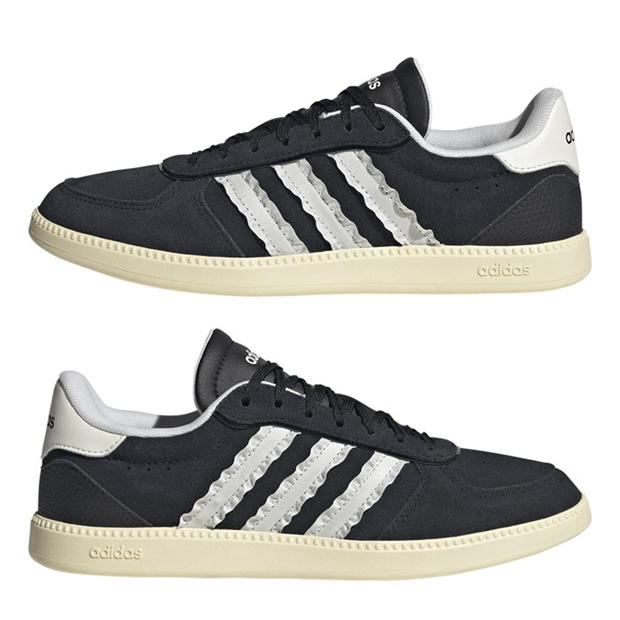 Blk/Wht/Vanilla - adidas - Women's Low-Top Trainers