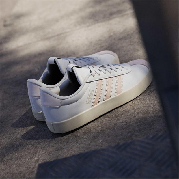 White/Pink/Met - adidas - Women's Low-Top Trainers