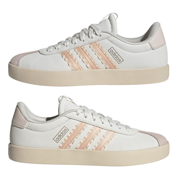 White/Pink/Met - adidas - Women's Low-Top Trainers