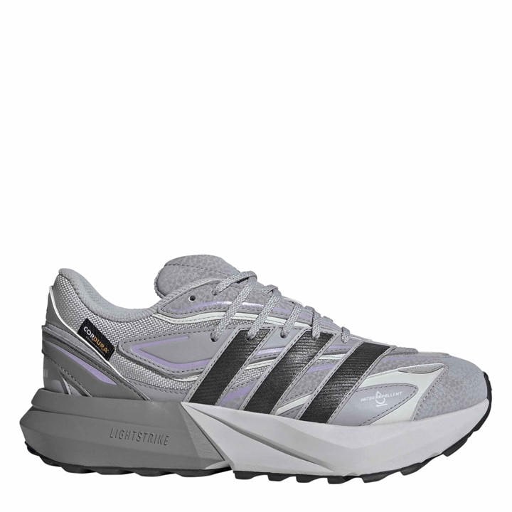 Adidas Women's Grey Lightblaze Runners in Size 5, Sports Direct