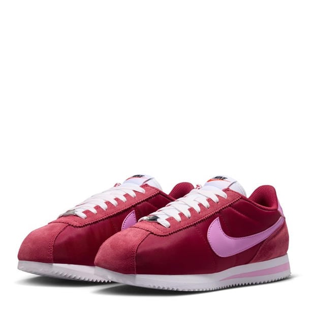 Red/Pink - Nike - Cortez Textile Runners Womens