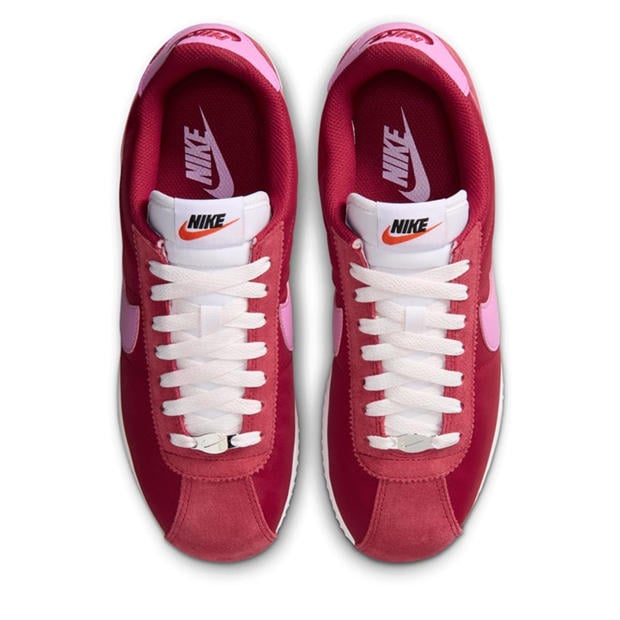 Red/Pink - Nike - Cortez Textile Runners Womens