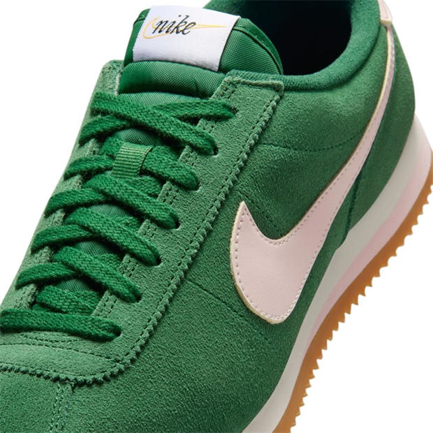 Green/Pink - Nike - Cortez Textile Runners Womens