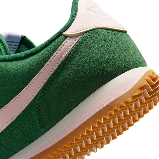 Green/Pink - Nike - Cortez Textile Runners Womens