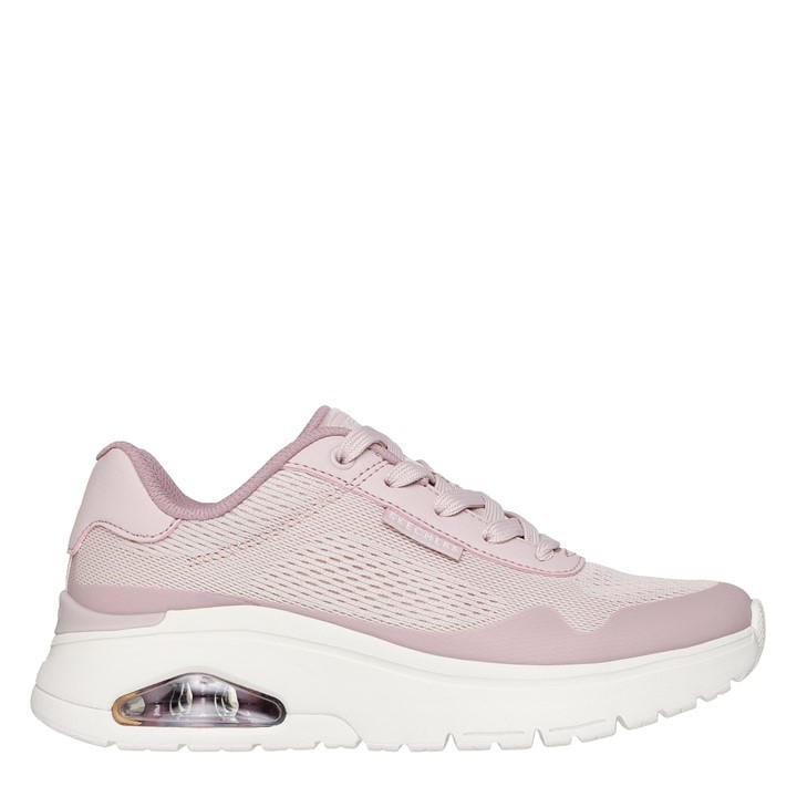 Skechers Women's Pink Hot Melt And Mesh Fashion Runners in Size 5, Sports Direct