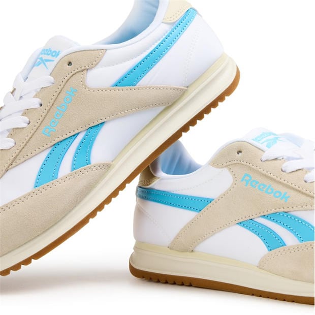White/Blue - Reebok - Reebok World 70 Womens Trainers