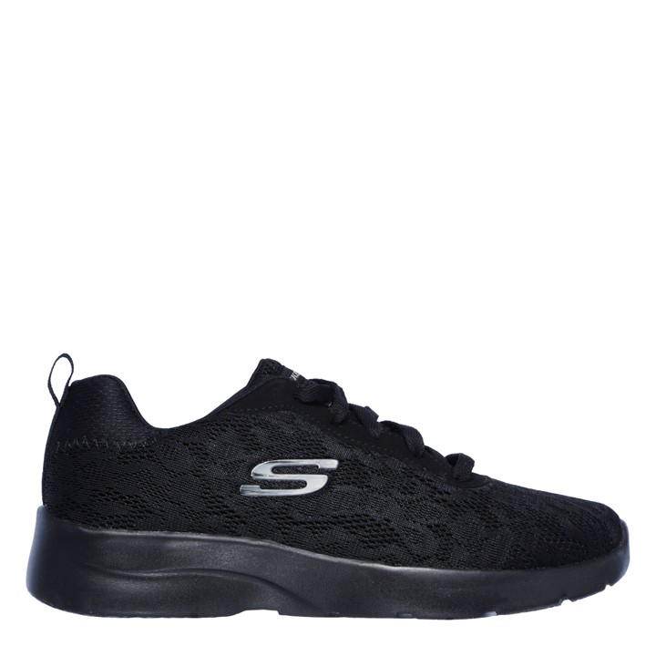 Skechers Women's Black Dynamight 2.0 Homespun Trainers in Size 8, Sports Direct