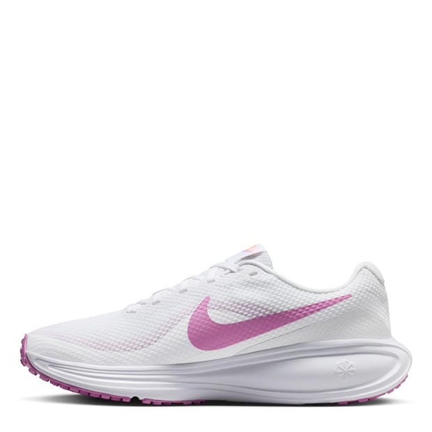 Wht/Mag/Ora - Nike - Revolution 8 Road Running Shoes Womens