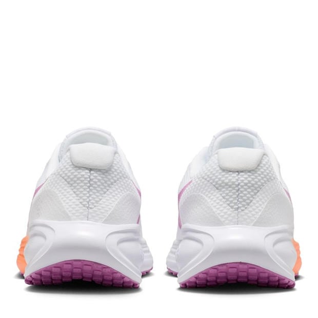 Wht/Mag/Ora - Nike - Revolution 8 Road Running Shoes Womens