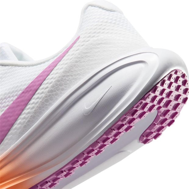 Wht/Mag/Ora - Nike - Revolution 8 Road Running Shoes Womens