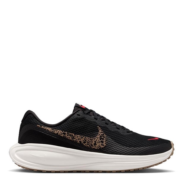 Black/Leopard - Nike - Revolution 8 Road Running Shoes Womens