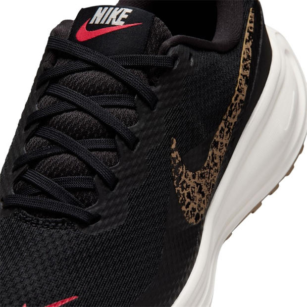 Black/Leopard - Nike - Revolution 8 Road Running Shoes Womens