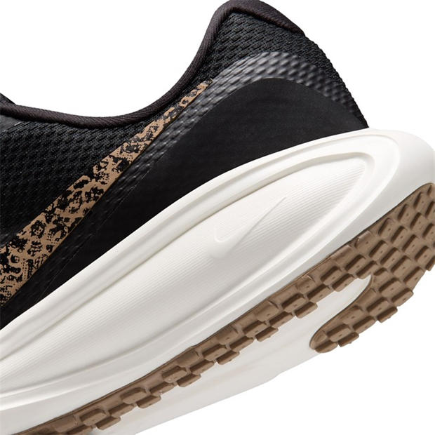 Black/Leopard - Nike - Revolution 8 Road Running Shoes Womens