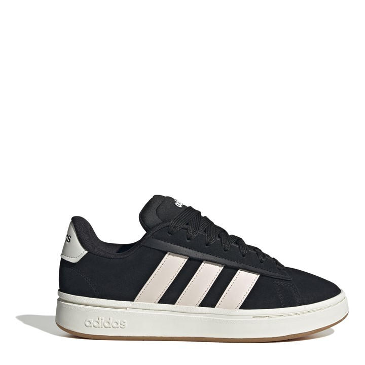 Adidas Women's Black Grand Court Alpha 00S Low-Top Trainers in Size 5.5, Sports Direct