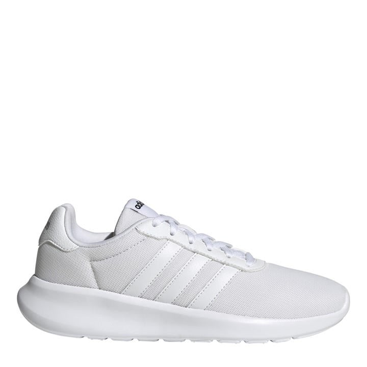 Adidas Women's White Lite Racer 3.0 Runners in Size 3.5, Sports Direct