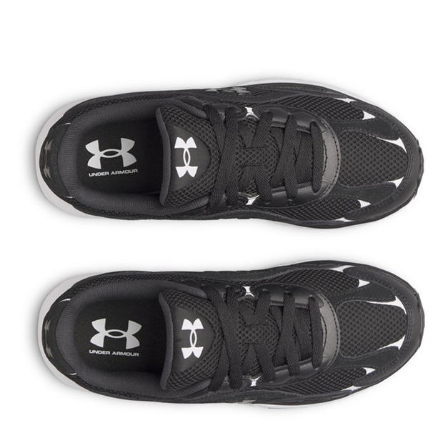 Black/White - Under Armour - UA Tech Runner Womens Trainers