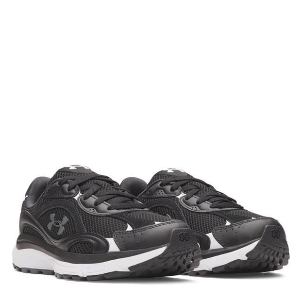 Black/White - Under Armour - UA Tech Runner Womens Trainers