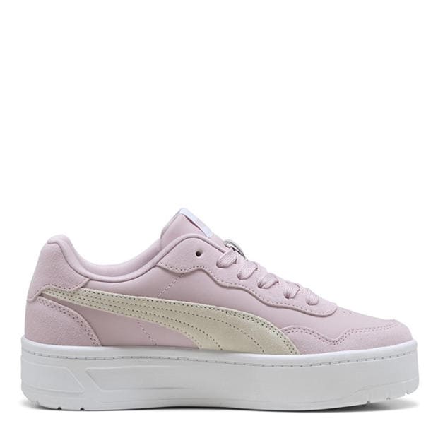 Rose/White - Puma - Women's Court Lally Skye Low-Top Trainers